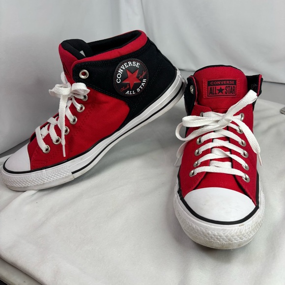 ADULTS' CONVERSE CHUCK TAYLOR ALL STAR HIGH STREET HI SNEAKERS - Picture 2 of 9
